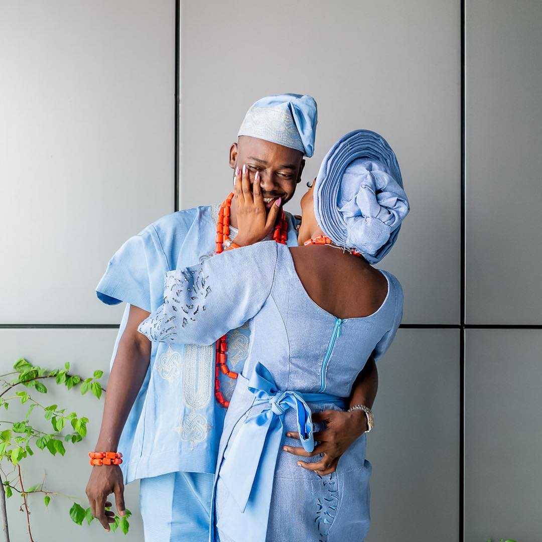 Simi’s Birthday Message to Adekunle Gold is so Adorable + Here’s the First Official Photo from their Wedding!