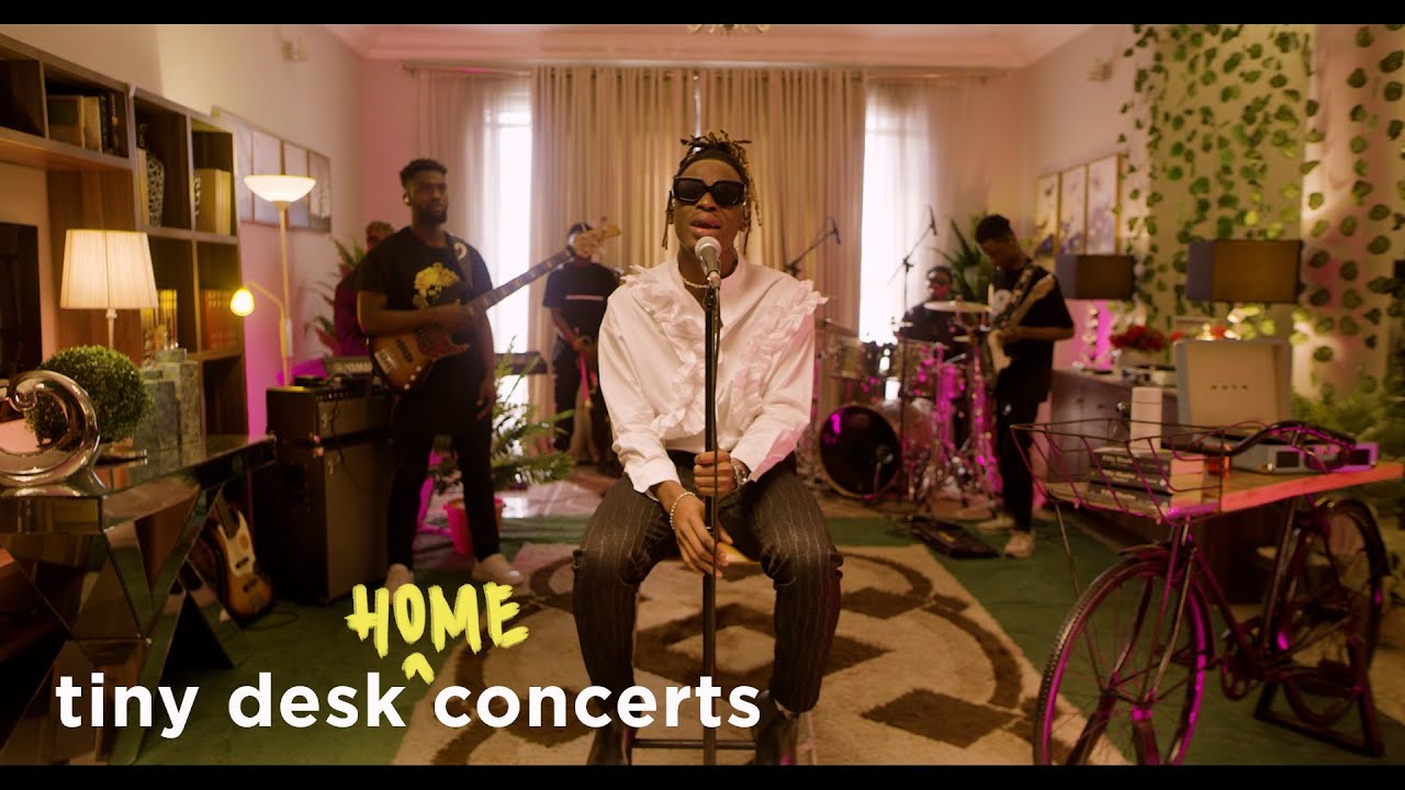 Fireboy DML’s Tiny Desk Performance