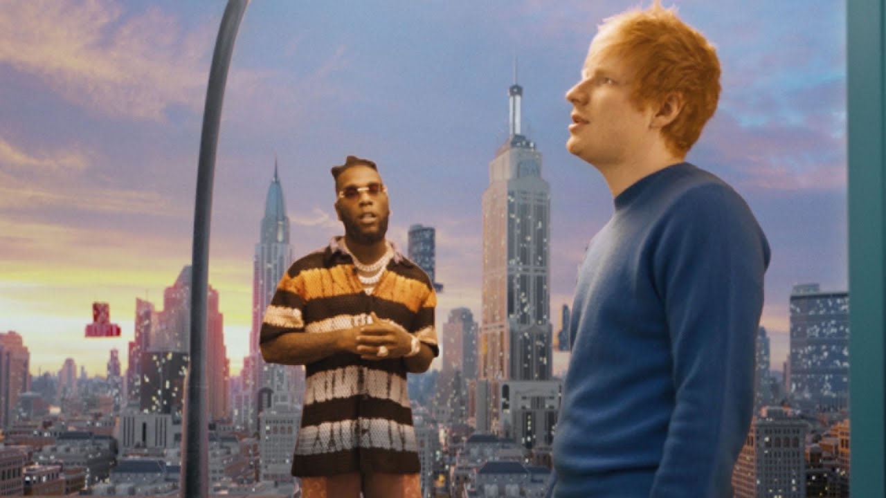 Burna Boy teams up with Ed Sheeran for his latest video “For My Hand”