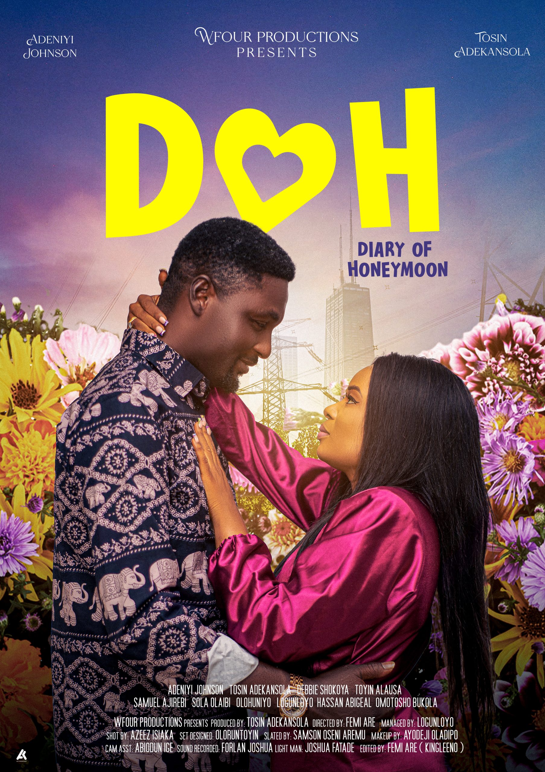 Anticipate! ‘Diary Of Honeymoon’ Starring Adeniyi Johnson, Tosin Adekansola, Samuel AJirebi, and More Is the Must-See Movie of the Year!”
